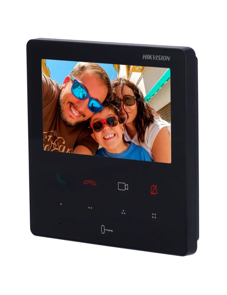 HIKVISION Monitor para videoportero - Pantalla táctil TFT de 4.3″ - Au