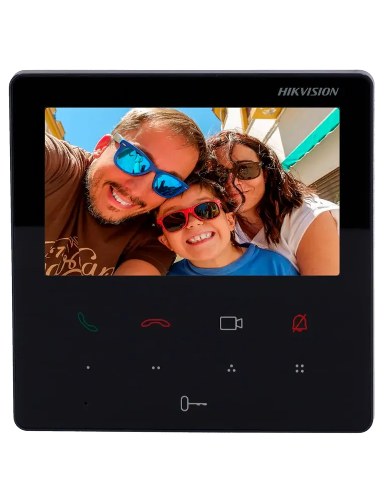 HIKVISION Monitor para videoportero - Pantalla táctil TFT de 4.3″ - Au