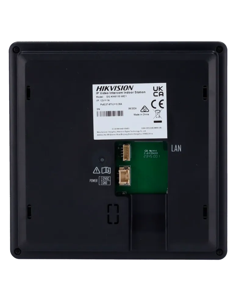 HIKVISION Monitor para videoportero - Pantalla táctil TFT de 4.3″ - Au