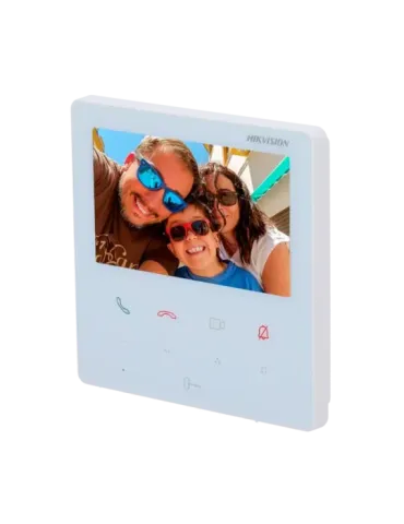 HIKVISION Monitor para videoportero - Pantalla táctil TFT de 4.3″ - Au