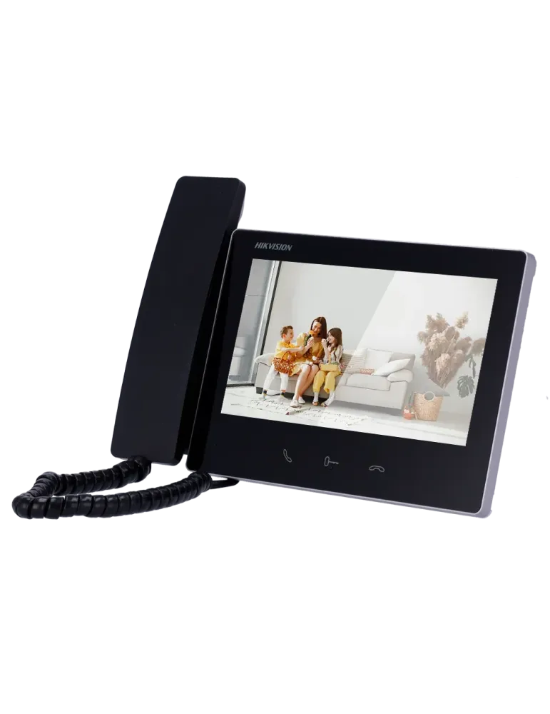 HIKVISION INTERCOM Monitor para videoportero - Pantalla TFT de 7″ - Au