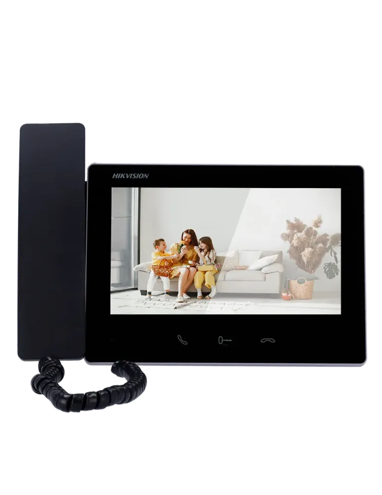 HIKVISION INTERCOM Monitor para videoportero - Pantalla TFT de 7″ - Au