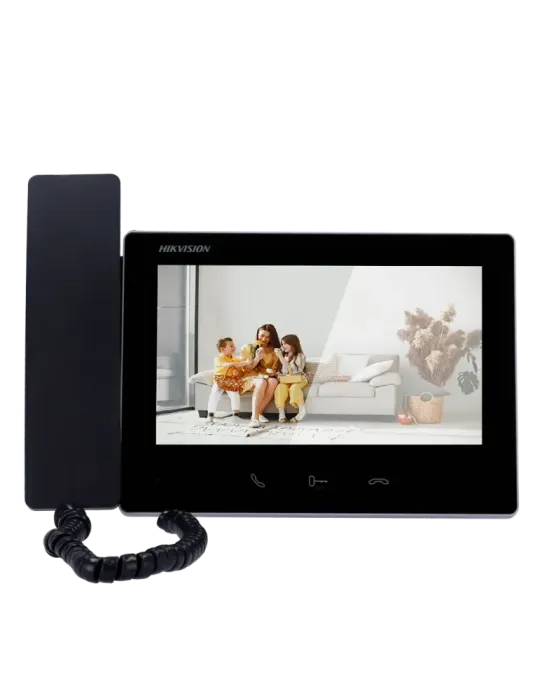 HIKVISION INTERCOM Monitor para videoportero - Pantalla TFT de 7″ - Au