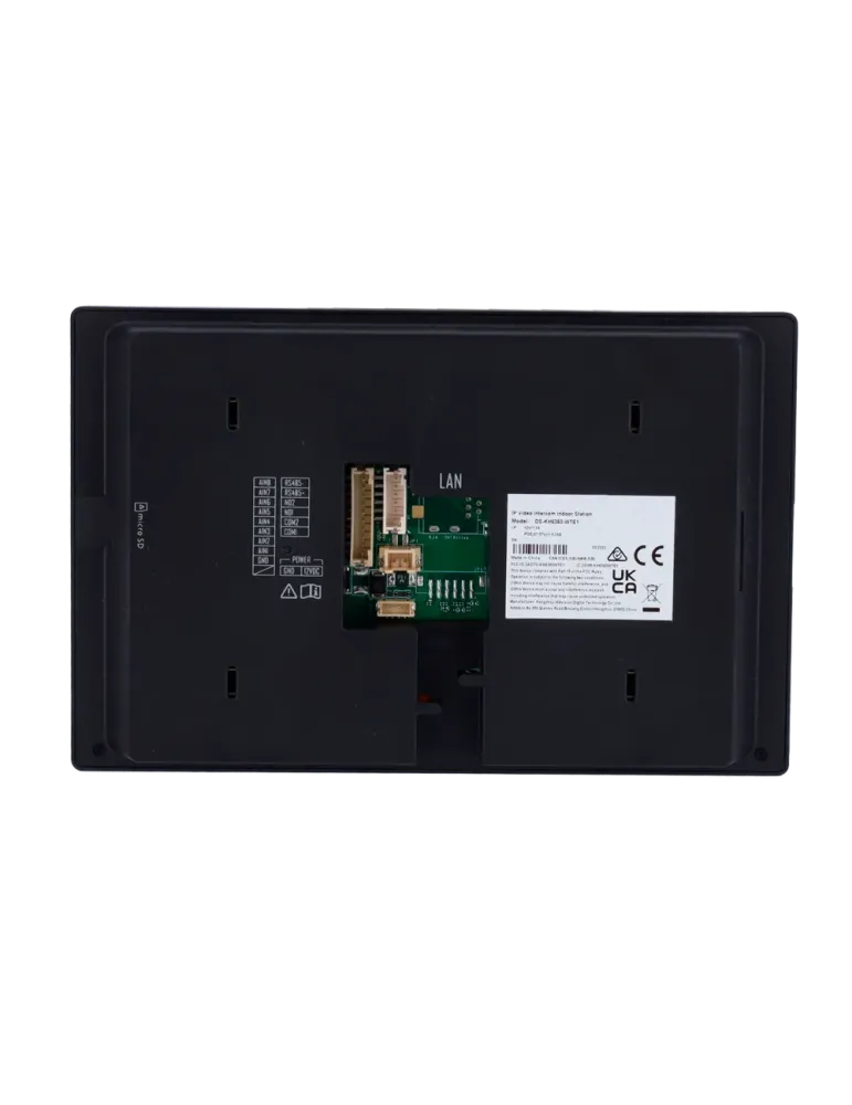 HIKVISION Monitor para videoportero - Pantalla táctil TFT de 7″ marco