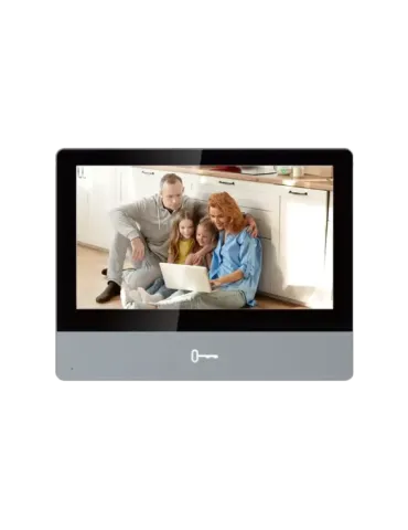 HIKVISION Monitor para videoportero - Pantalla táctil IPS de 7″ - Audi