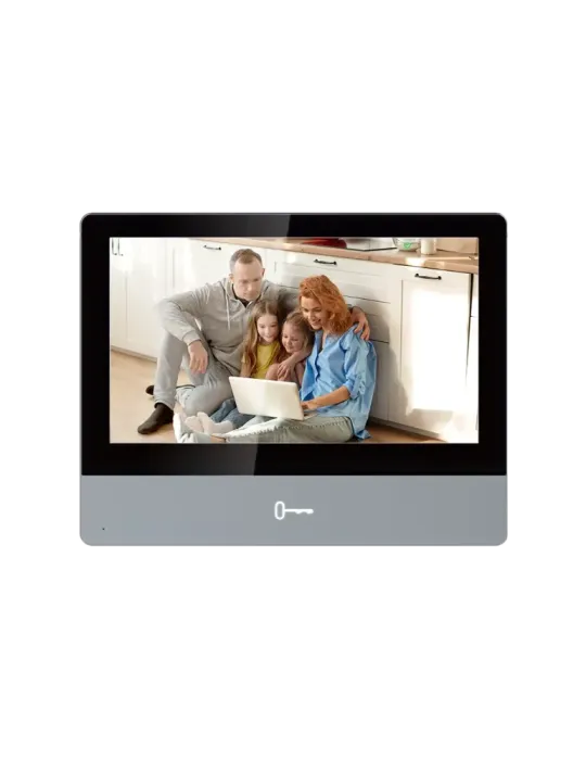 HIKVISION Monitor para videoportero - Pantalla táctil IPS de 7″ - Audi