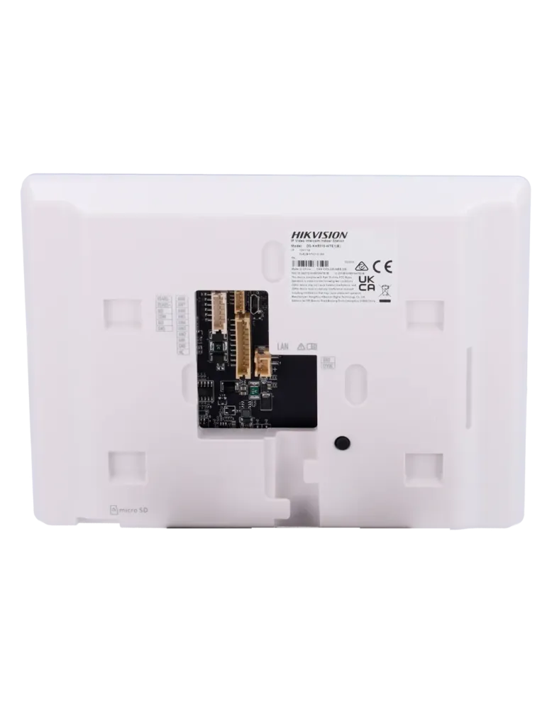 HIKVISION Monitor para videoportero Android - Pantalla táctil TFT de 7