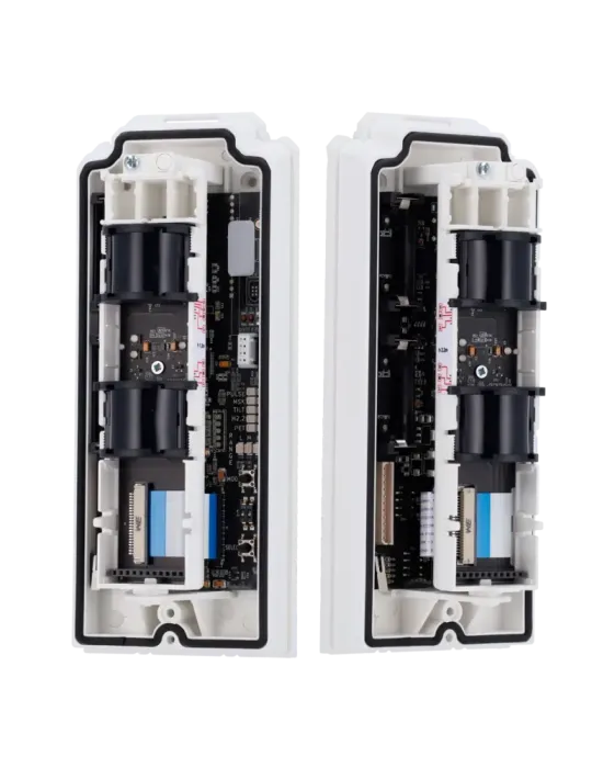 DUEVI Detector exterior Duevi bajo consumo - Compatible con Ajax Trans