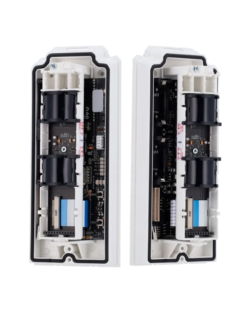 DUEVI Detector exterior Duevi bajo consumo - Compatible con Ajax Trans
