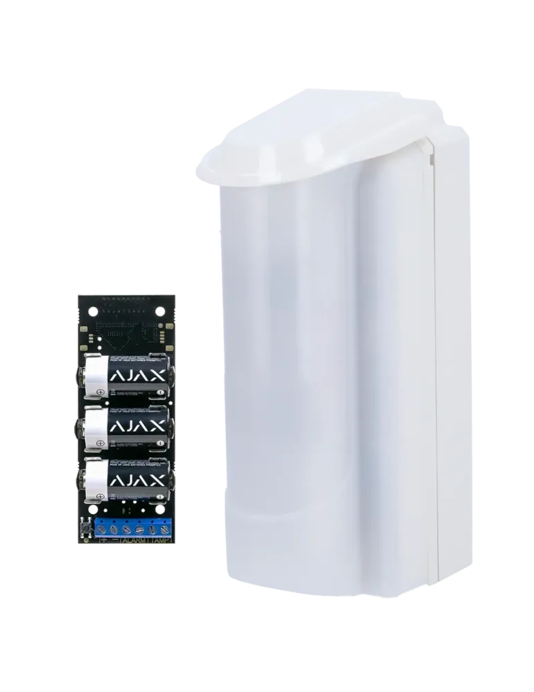 DUEVI Detector exterior Duevi bajo consumo - Compatible con Ajax Trans