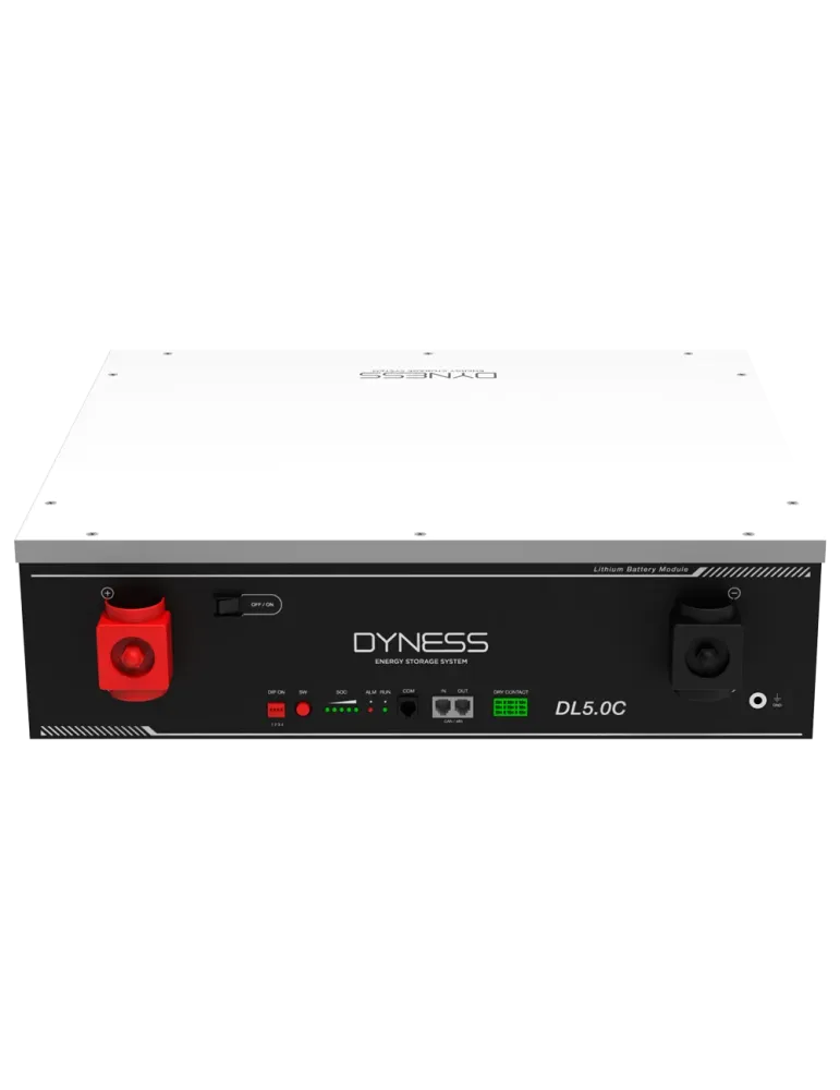 DYNESS Batería estacionaria - Capacidad 5120Wh - LiFePO4 51.2V / 100Ah