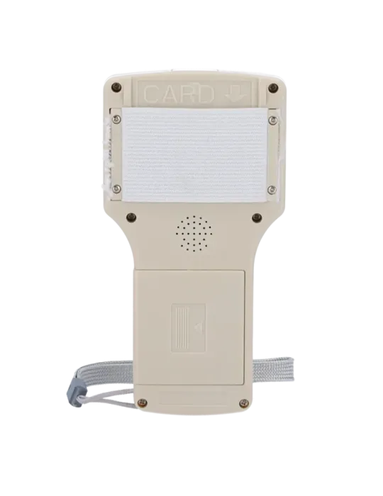 CARDCUBE Lector-escritor de tarjetas RFID - Pantalla 3″ TFT y teclado