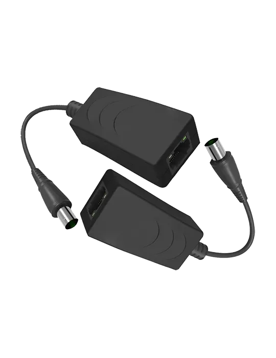 MARCA BLANCA Extensor de IP por cable coaxial - Pasivo | No requiere a