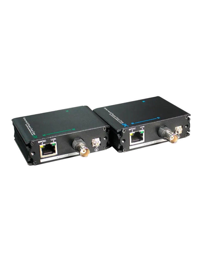 MARCA BLANCA Extensor de IP por cable coaxial | PoE - Pasivo - Emisor