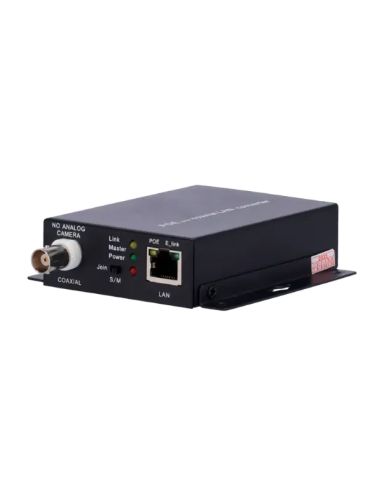 MARCA BLANCA Extensor de IP por cable coaxial | PoE - Puede funcionar