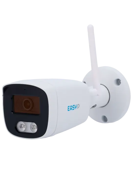 EASYP Cámara Bullet IP AI EASY-P - 4MP | Lente 2.8 mm - IR 30 m | Mic