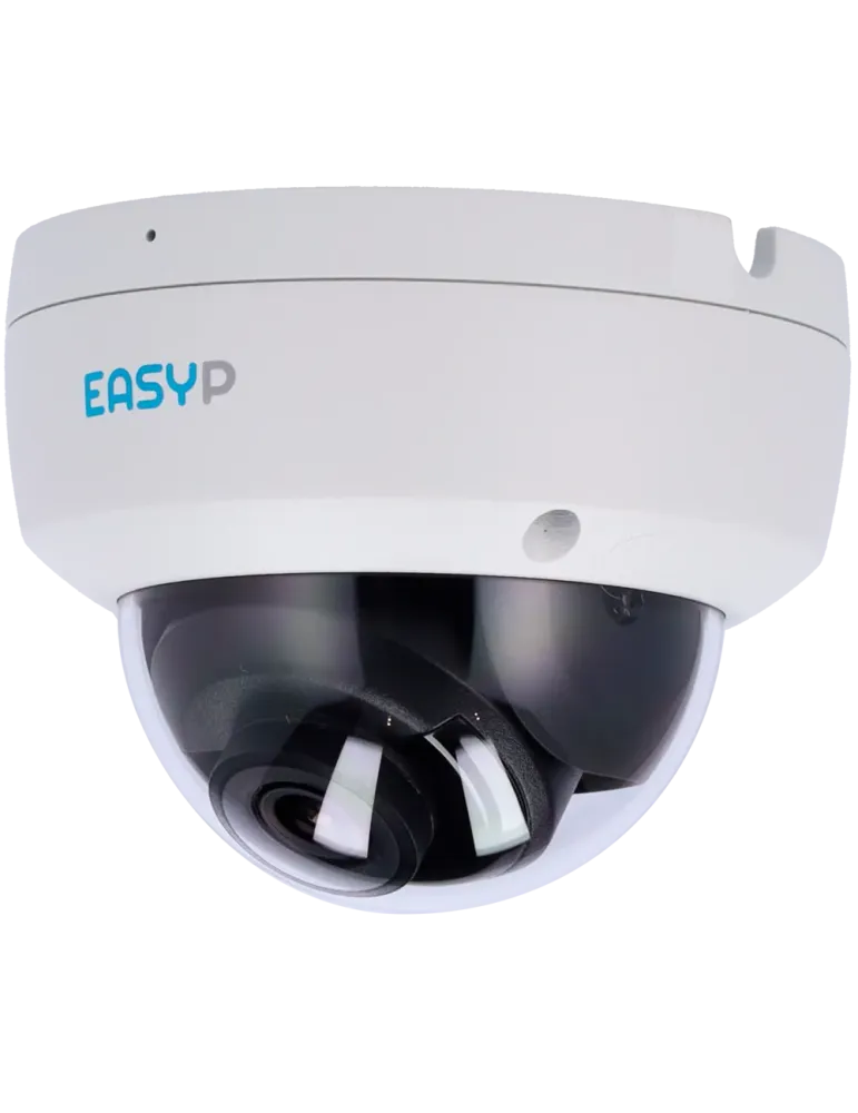 EASYP Cámara Domo IP AI EASY-P - 8MP | Lente 2.8 mm - IR 30 m | Mic -