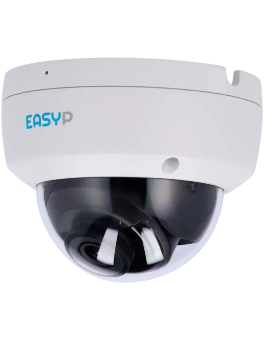 EASYP Cámara Domo IP AI EASY-P - 8MP | Lente 2.8 mm - IR 30 m | Mic -