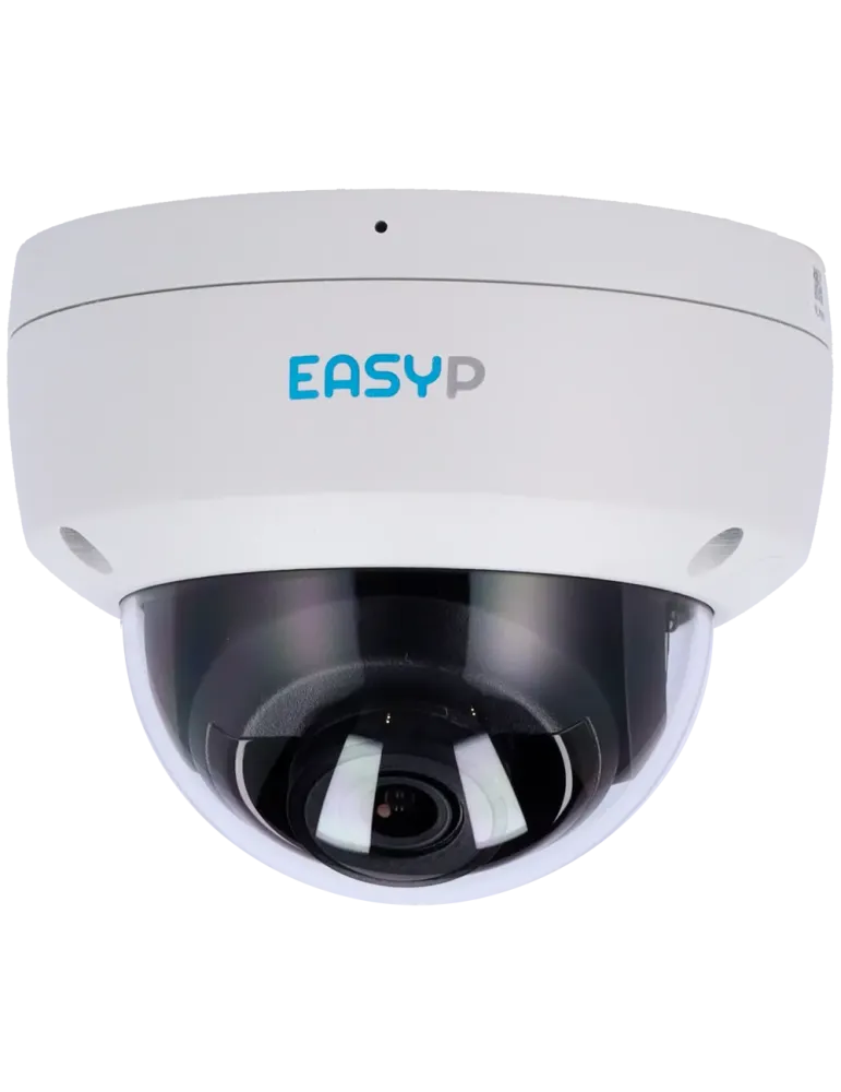 EASYP Cámara Domo IP AI EASY-P - 8MP | Lente 2.8 mm - IR 30 m | Mic -