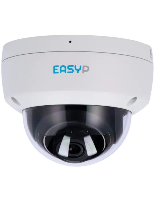 EASYP Cámara Domo IP AI EASY-P - 8MP | Lente 2.8 mm - IR 30 m | Mic -