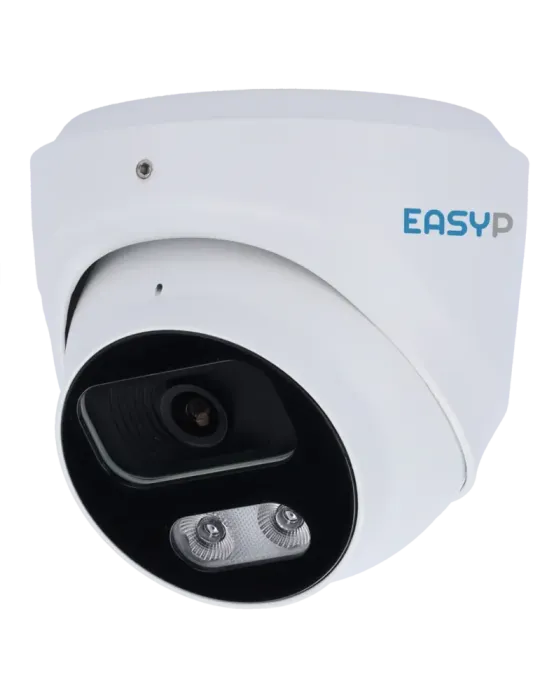 EASYP Cámara Turret IP AI EASY-P - 4MP | Lente 2.8 mm - IR 25 m | Mic