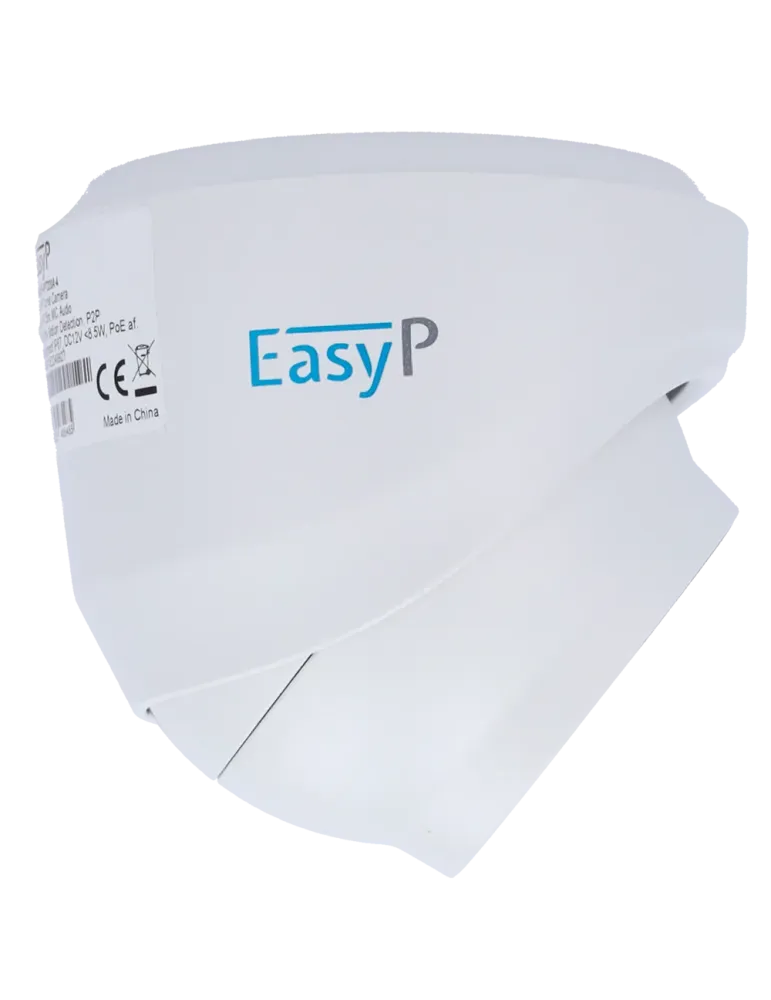 EASYP Cámara Turret IP AI EASY-P - 4MP | Lente 2.8 mm - IR 25 m | Mic