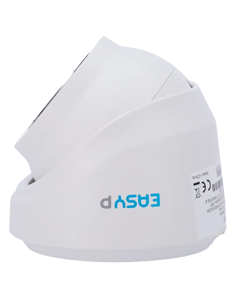 EASYP Cámara Turret IP AI EASY-P - 5MP | Lente 2.8 mm - IR 40 m | Luz