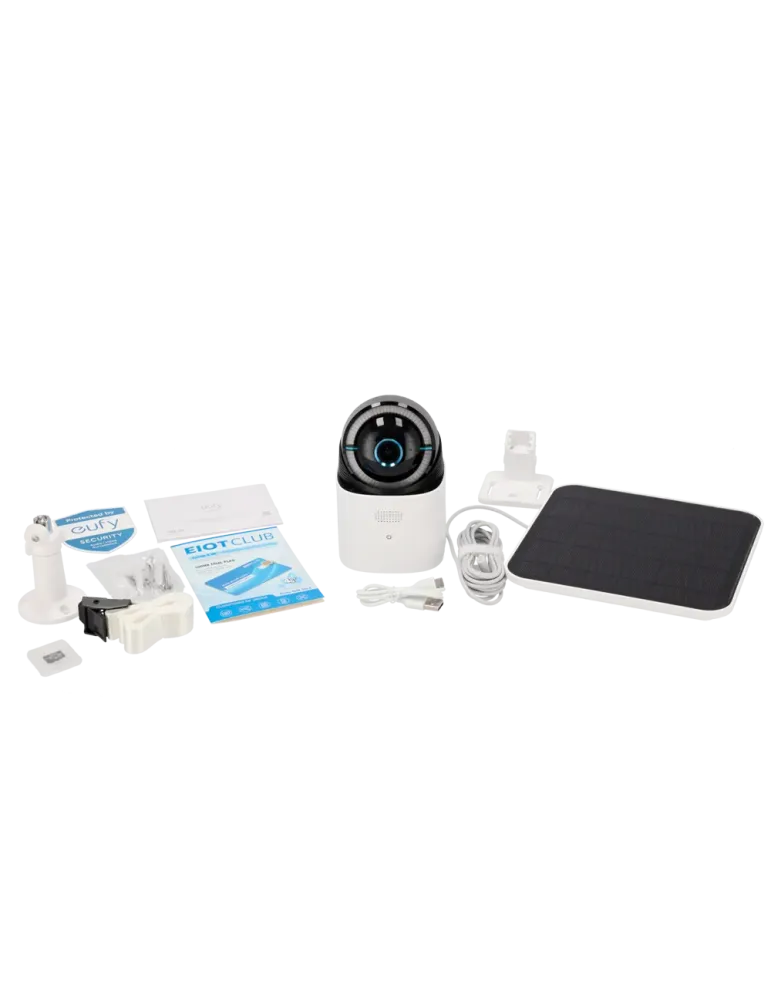 EUFY Cámara 4G LTE / Wifi Eufy by Anker - 4K | Full Night color | IR 1
