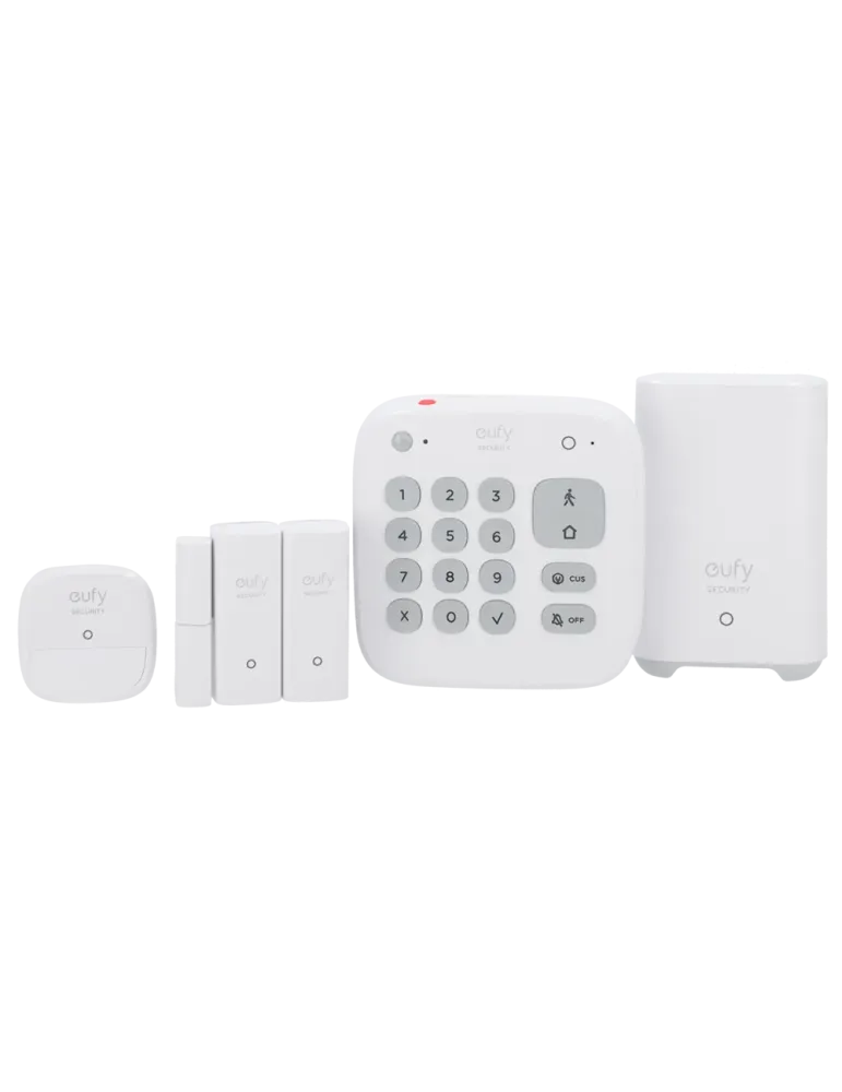 EUFY Kit de alarma Eufy by Anker - HomeBase WiFi/LAN/RF - Teclado inde