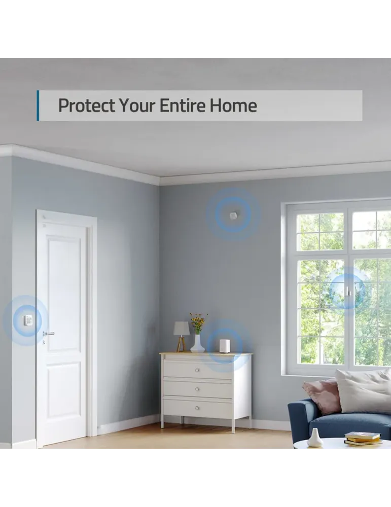 EUFY Kit de alarma Eufy by Anker - HomeBase WiFi/LAN/RF - Teclado inde