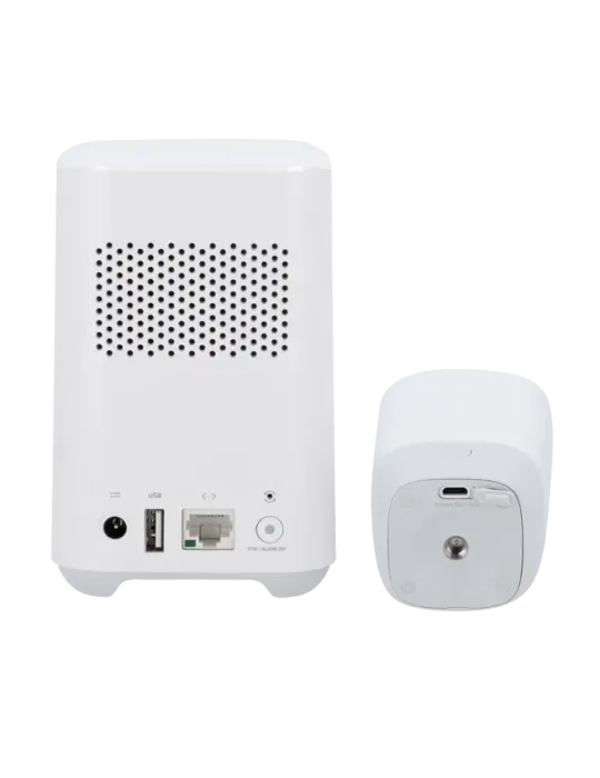 EUFY Kit 2 Cámaras + 1 HomeBase Eufy by Anker - 1080p / 6700 mAh / Sen