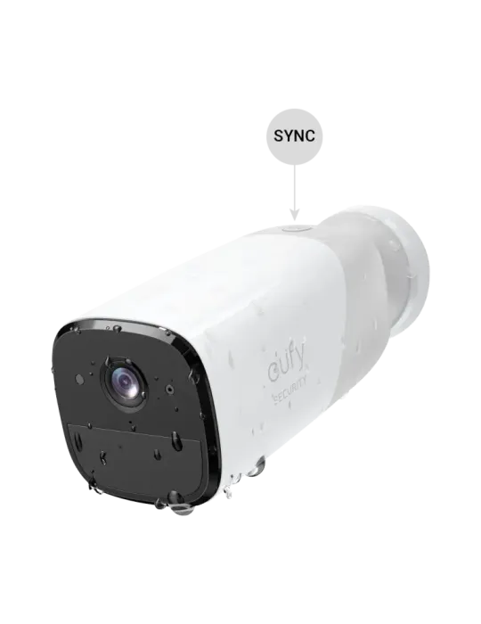 EUFY Kit 2 Cámaras + 1 HomeBase Eufy by Anker - 2K / 13400 mAh / Senso