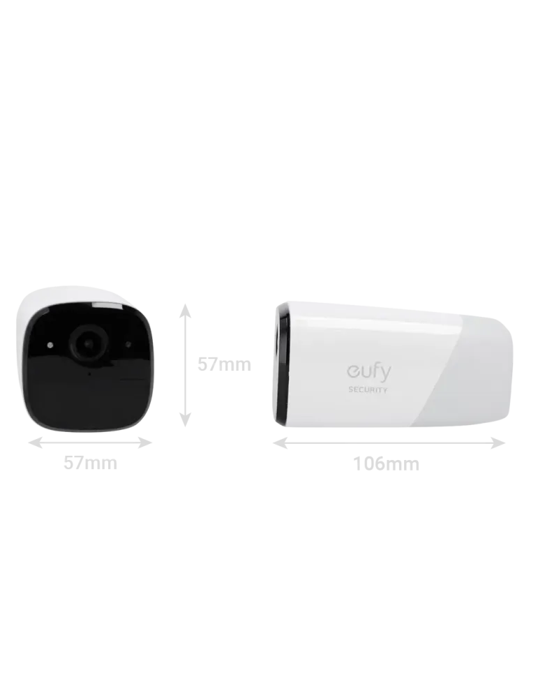 EUFY 1 Camara para añadir a HomeBase 2 Eufy by Anker - 2K / 13400 mAh
