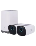 EUFY Kit 2 Cámaras 4K solar + 1 HomeBase 3 - Detección Humanos, mascot