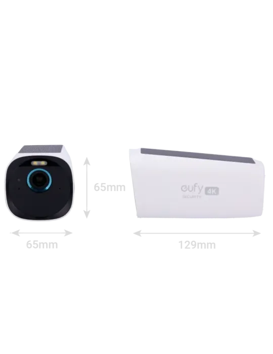 EUFY Camara 4K para HomeBase3 Eufy by Anker - 13000 mAh / Sensor PIR +