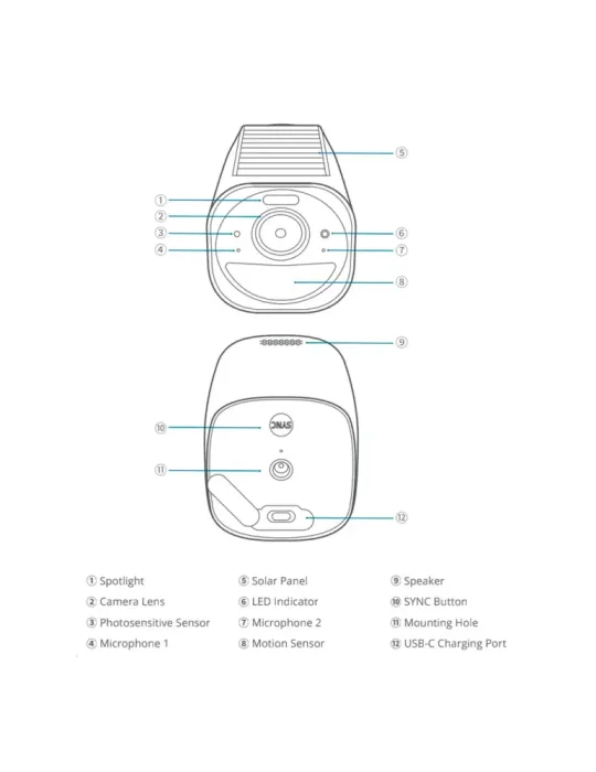 EUFY Camara 4K para HomeBase3 Eufy by Anker - 13000 mAh / Sensor PIR +