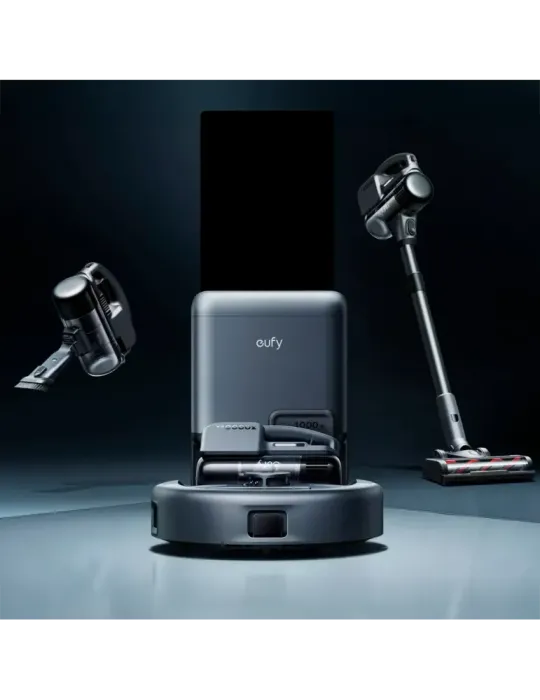 EUFY Robot Aspirador Eufy E20 3-en-1 - Potencia máxima de 30.000 Pa -