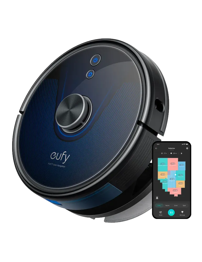 EUFY Robot Aspirador Eufy by Anker - Potencia máxima de 3200 Pa - Capa