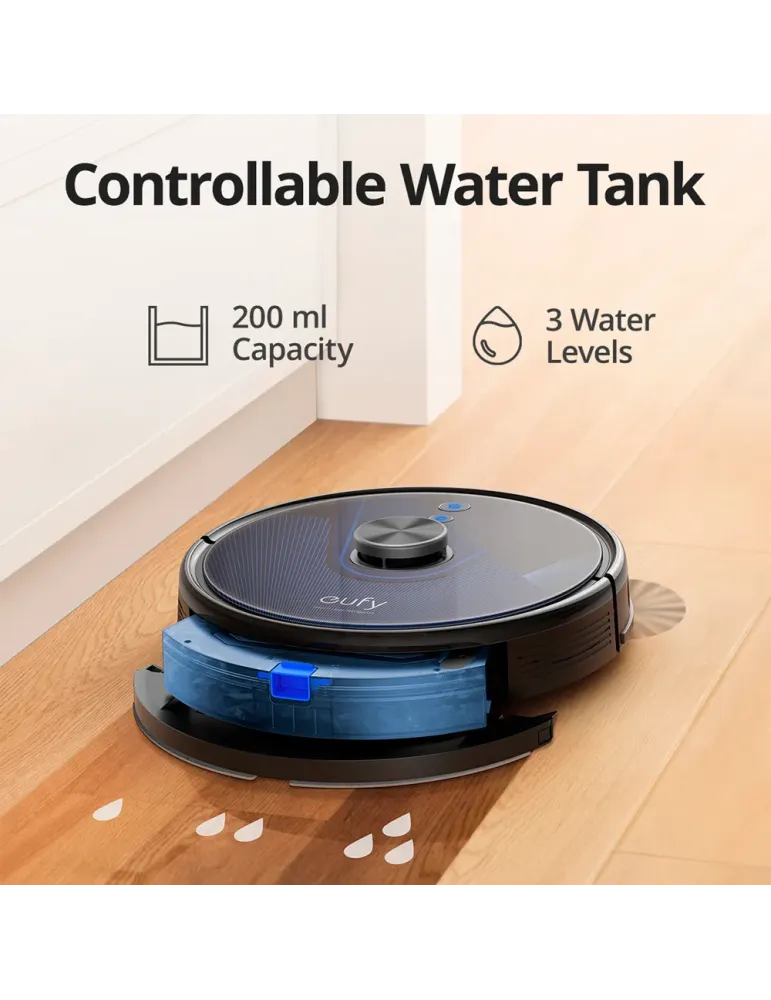 EUFY Robot Aspirador Eufy by Anker - Potencia máxima de 3200 Pa - Capa