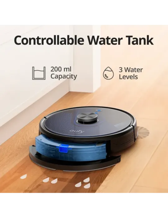 EUFY Robot Aspirador Eufy by Anker - Potencia máxima de 3200 Pa - Capa