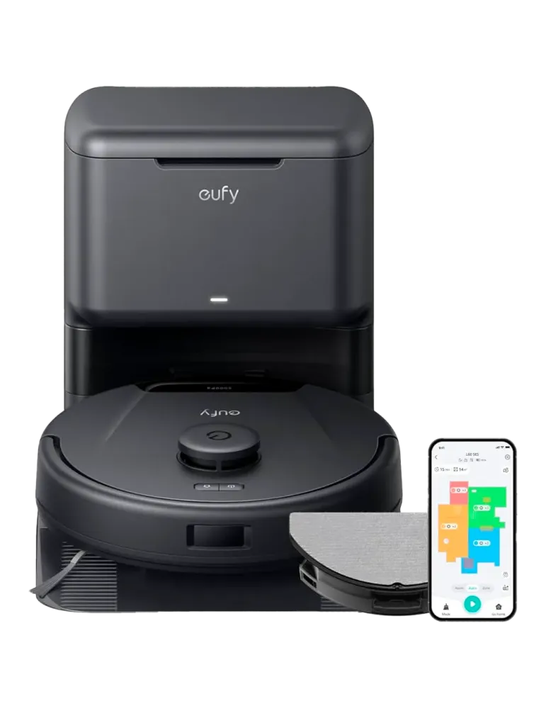 EUFY Robot aspirador y trapeador Eufy by Anker - Potencia máxima de 50