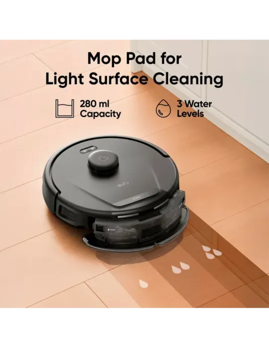 EUFY Robot aspirador y trapeador Eufy by Anker - Potencia máxima de 50