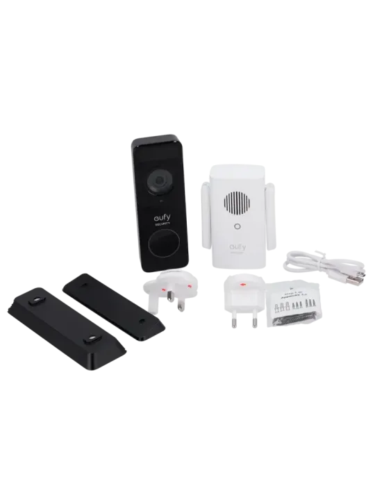 EUFY Kit de Timbre Wifi con vídeo Eufy by Anker - Resolución 1080p - D