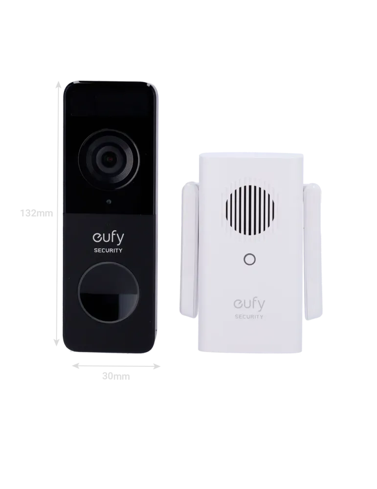 EUFY Kit de Timbre Wifi con vídeo Eufy by Anker - Resolución 1080p - D