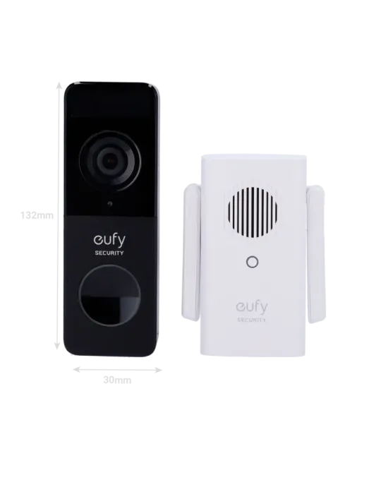 EUFY Kit de Timbre Wifi con vídeo Eufy by Anker - Resolución 1080p - D