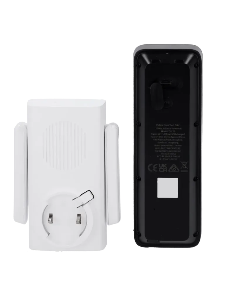 EUFY Kit de Timbre Wifi con vídeo Eufy by Anker - Resolución 1080p - D