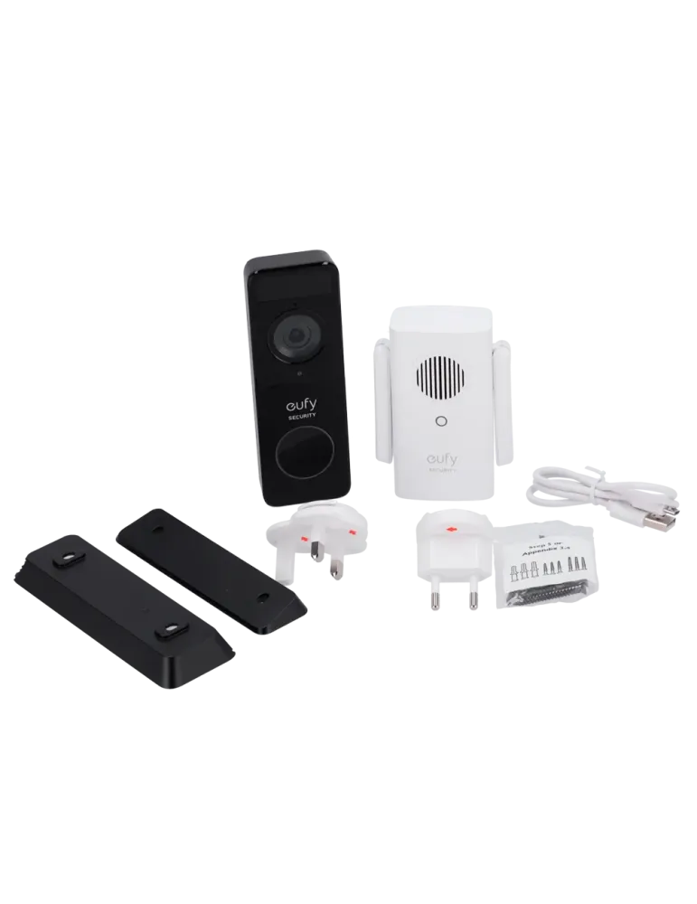 EUFY Kit de Timbre Wifi con vídeo Eufy by Anker - Resolución 1080p - D