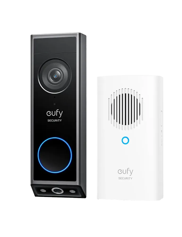 EUFY Kit de Timbre Wifi doble cámara Eufy by Anker - Resolución 2K - D