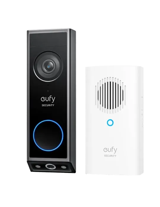 EUFY Kit de Timbre Wifi doble cámara Eufy by Anker - Resolución 2K - D