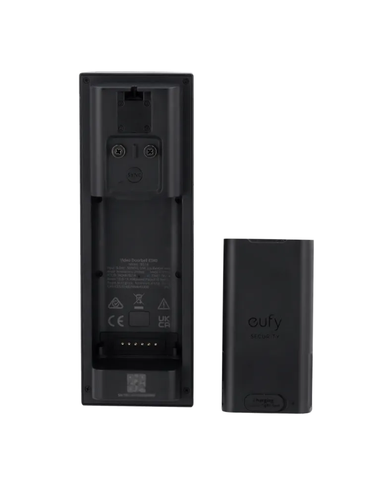 EUFY Kit de Timbre Wifi doble cámara Eufy by Anker - Resolución 2K - D
